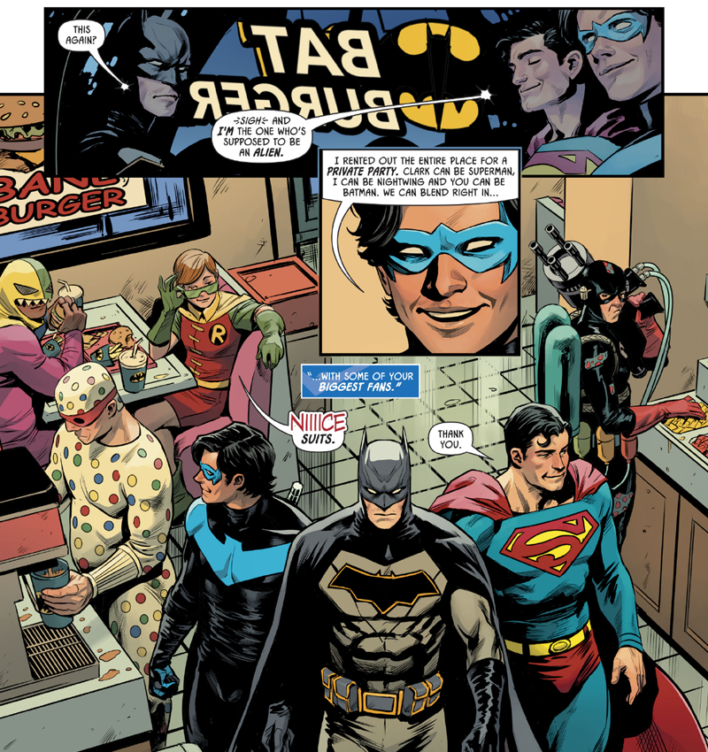 The look on Batman’s face says it all, I think.